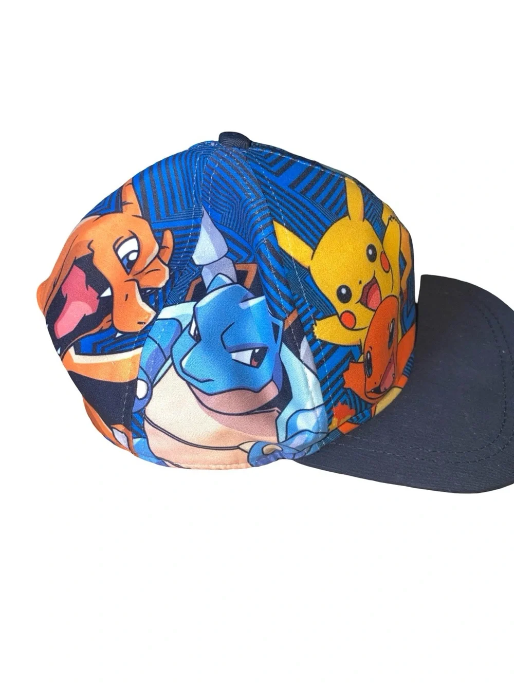 Bioworld Pokemon Hat Youth OSFM Pikachu Squirtle Charmander Bulbasaur